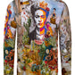 Frida Kahlo inspired Long Sleeve Men's Shirt
