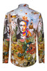 Frida Kahlo inspired Long Sleeve Men's Shirt