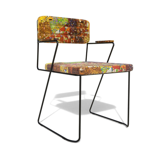 Gustav Klimt abstracte stoel