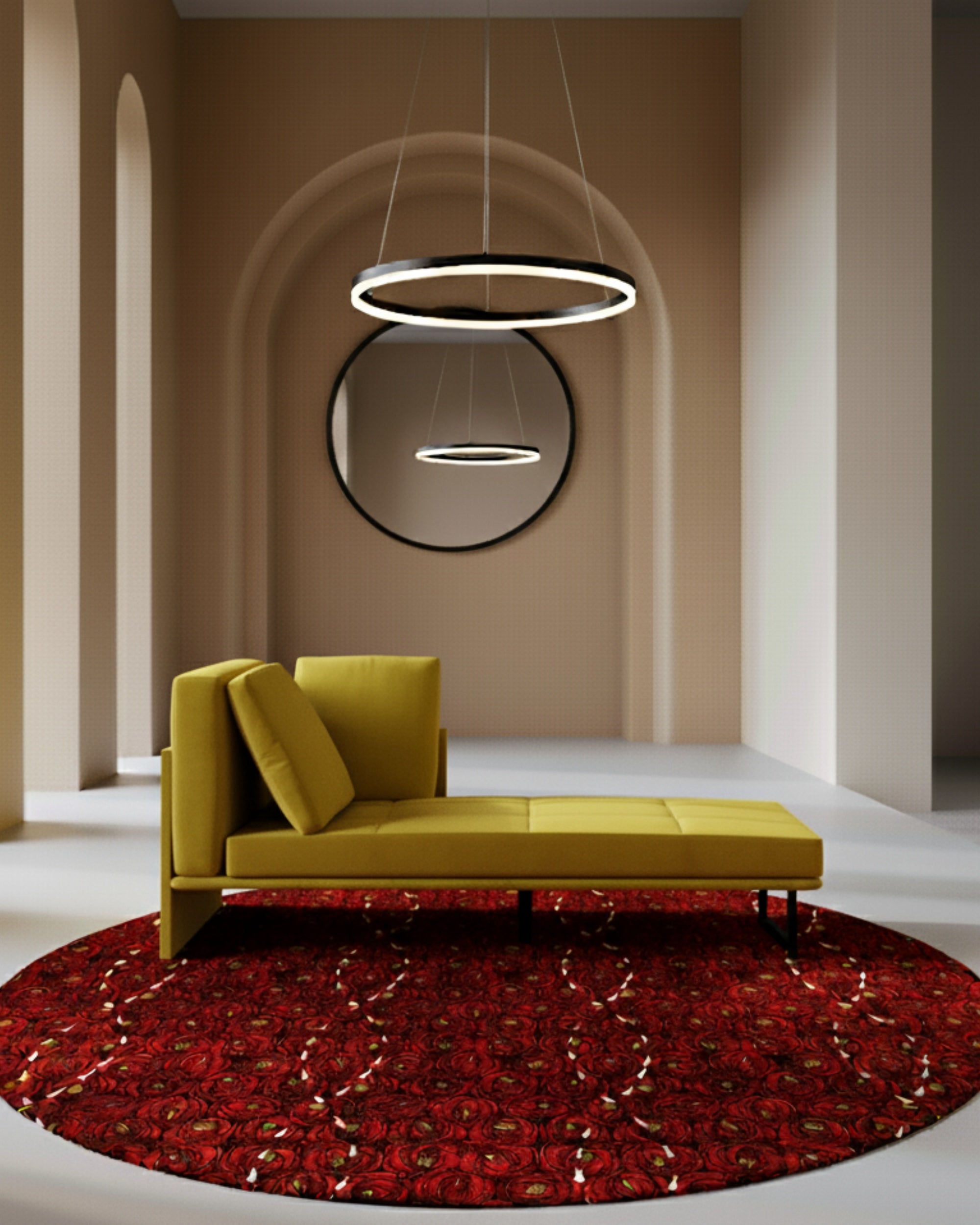 Chaise Longue - Mustard