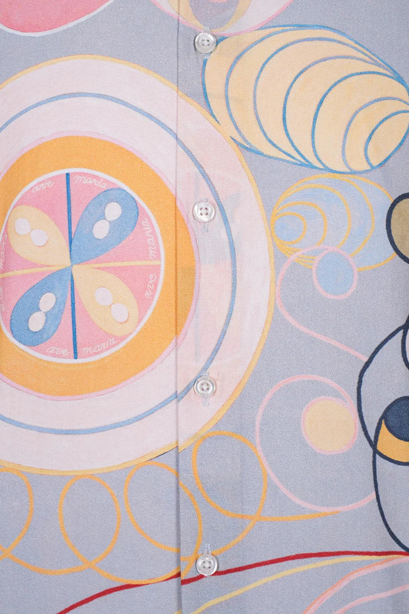 Hilma Af Klint inspired Short Sleeve Men's Shirt