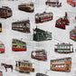 Geschiedenis van Trams Print Blouse voor Vrouwen