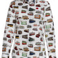 Geschiedenis van Trams Print Blouse voor Vrouwen