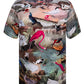 J.Audubon's Birds inspired Short Sleeve Shirt for Men