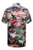 J.Audubon's Birds inspired Short Sleeve Shirt for Men