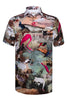 J.Audubon's Birds inspired Short Sleeve Shirt for Men