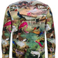 J.Audubon's Birds inspired Long Sleeve Men's Shirt
