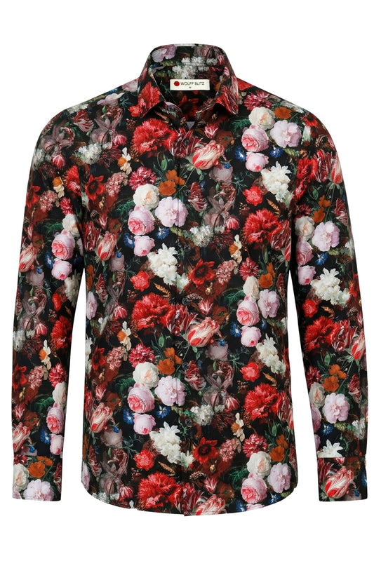 Jan Davidsz. De Heem Blumen Shirt