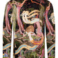 Jan Toorop Print Long Sleeve Shirt for Men