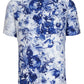 Jesper Krijgsman Floral Delft Short Sleeve Print Shirt for Men