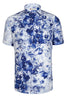 Jesper Krijgsman Floral Delft Short Sleeve Print Shirt for Men