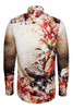 Jesper Krijgsman Abundance Long Sleeve Print Shirt for Men