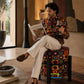 Kandinsky Circles & Squares Pouf Table