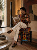 Kandinsky Circles & Squares Pouf Table