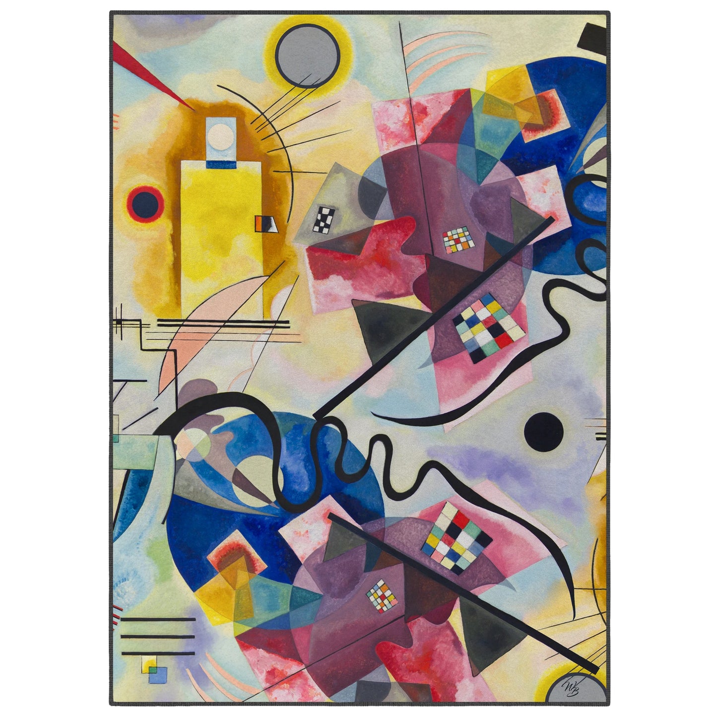 Kandisky Inspired Carpet