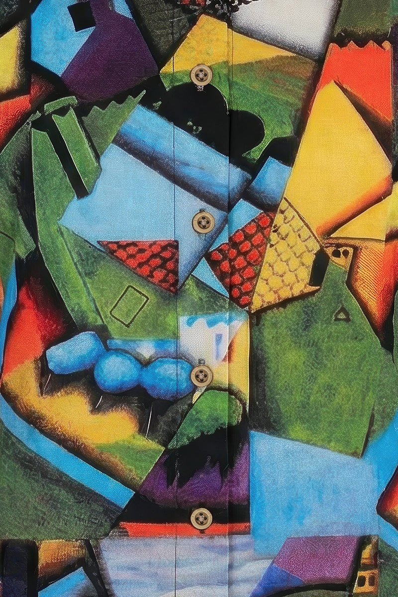 Landscape with Houses in Céret  inspiriert Print Langarmshirt für Damen