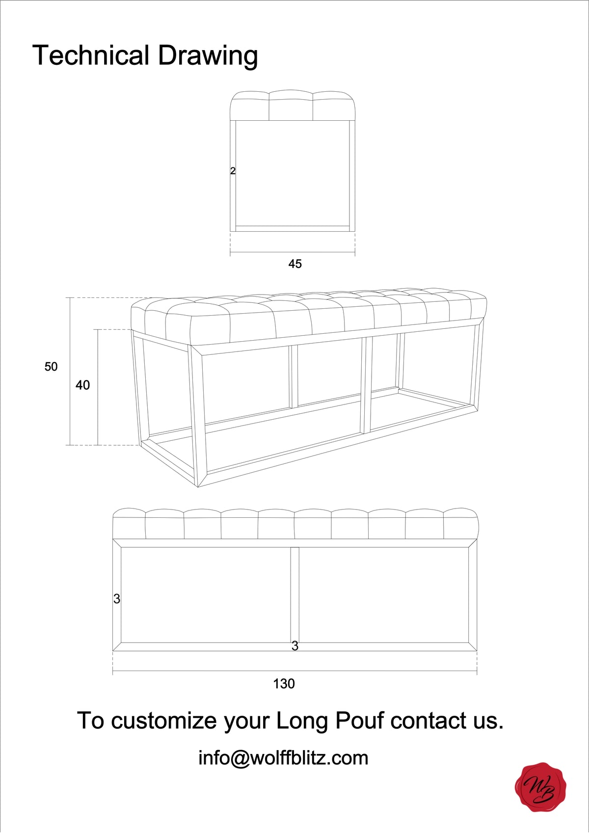 Long Bench - Solar System – Wolff Blitz