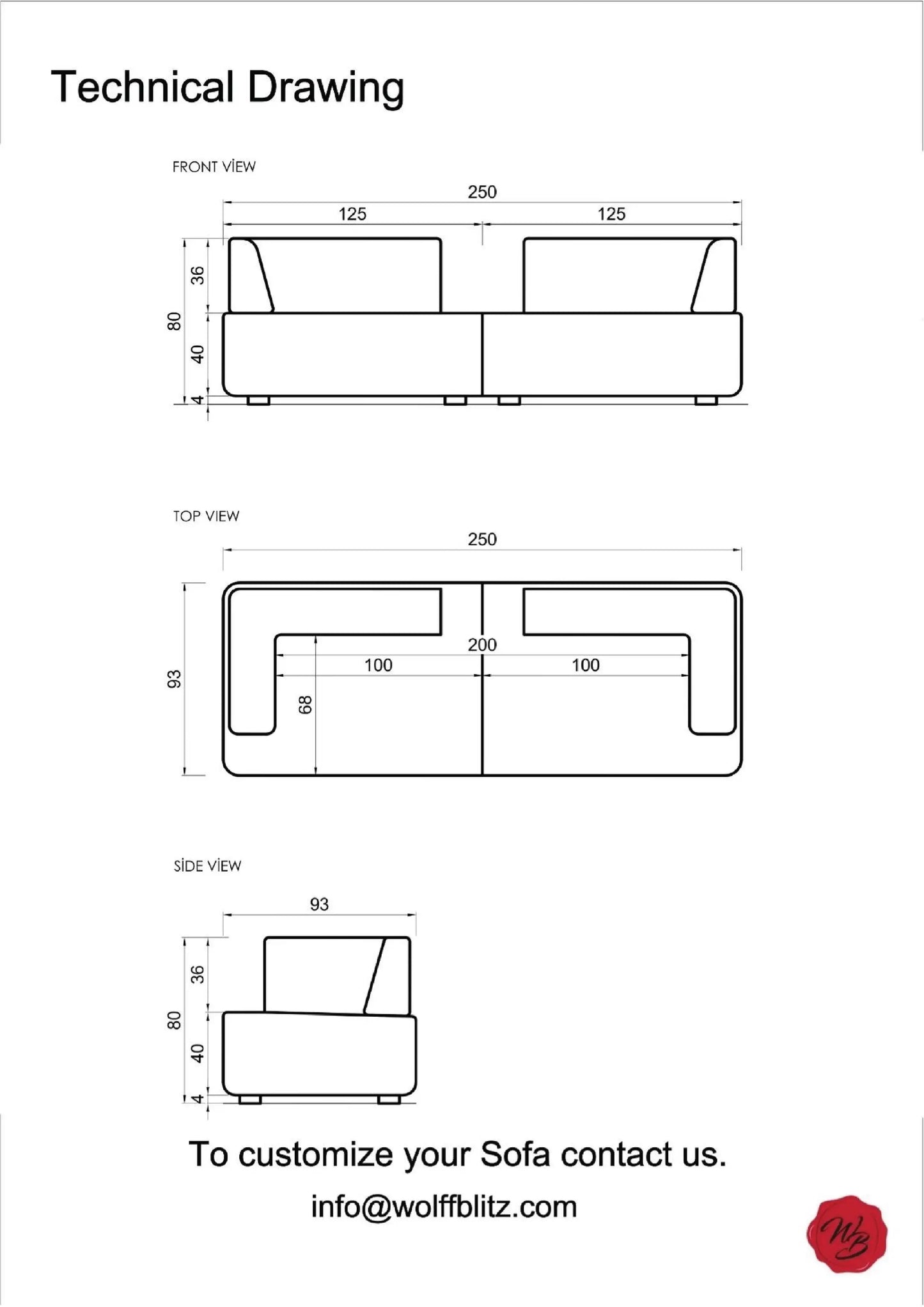 Modern Susan Purple Sofa