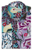 Art by Marianne Flower Bomb Print Long Sleeve Shirt for Men