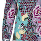 Art by Marianne Langarmshirt mit Blumenbomben-Print für Damen