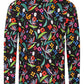Matisse Masks İnspired Long Sleeve Men's Shirt