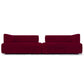 Modern Susan Burgundy Sofa