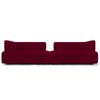 Modern Susan Burgundy Sofa