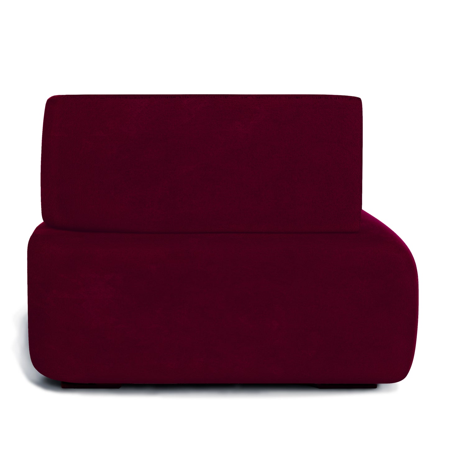 Modern Susan Burgundy Sofa