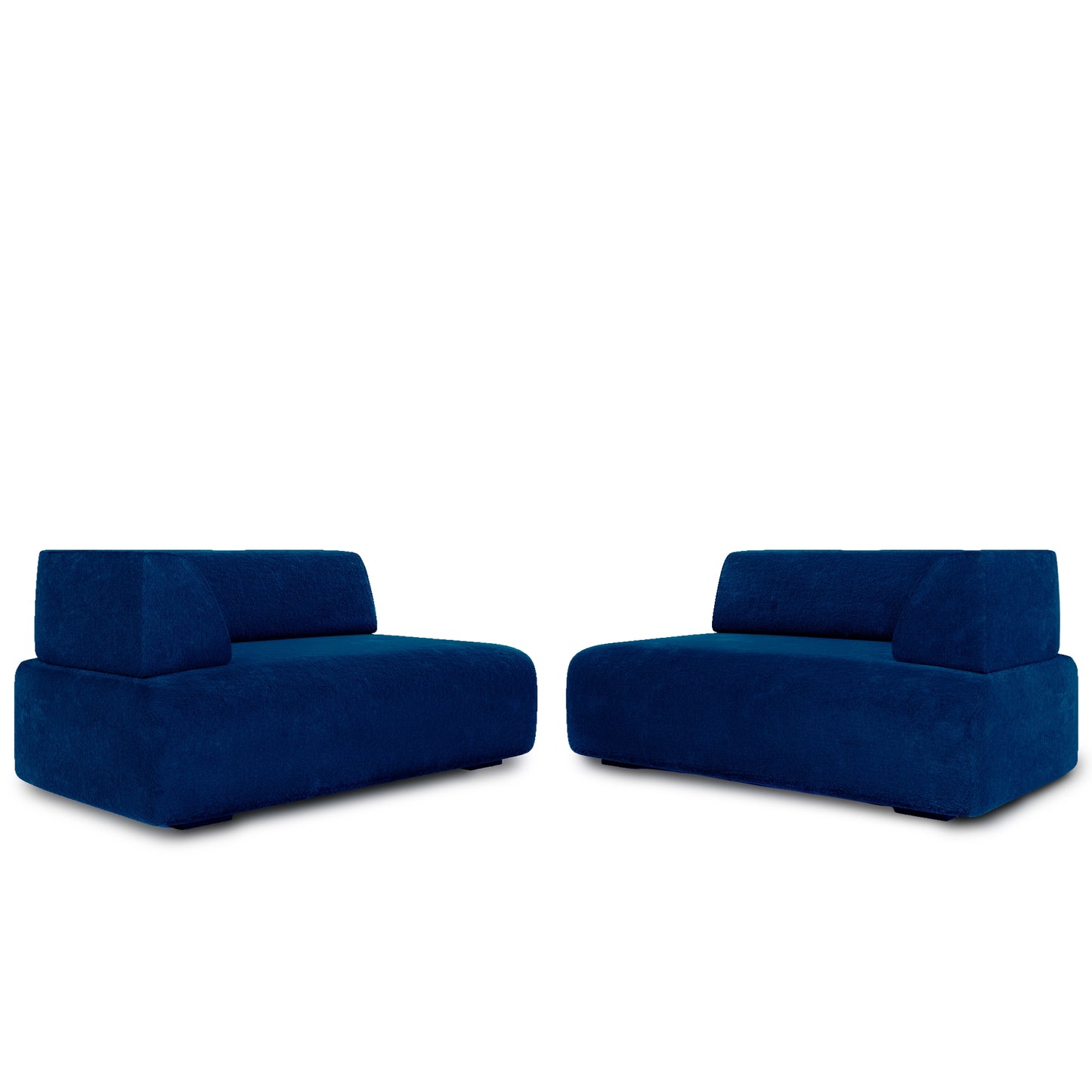 Modern Susan Deep Blue Sofa