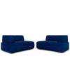 Modern Susan Deep Blue Sofa