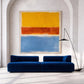 Modern Susan Ocean Blue Sofa
