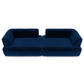 Modern Susan Ocean Blue Sofa