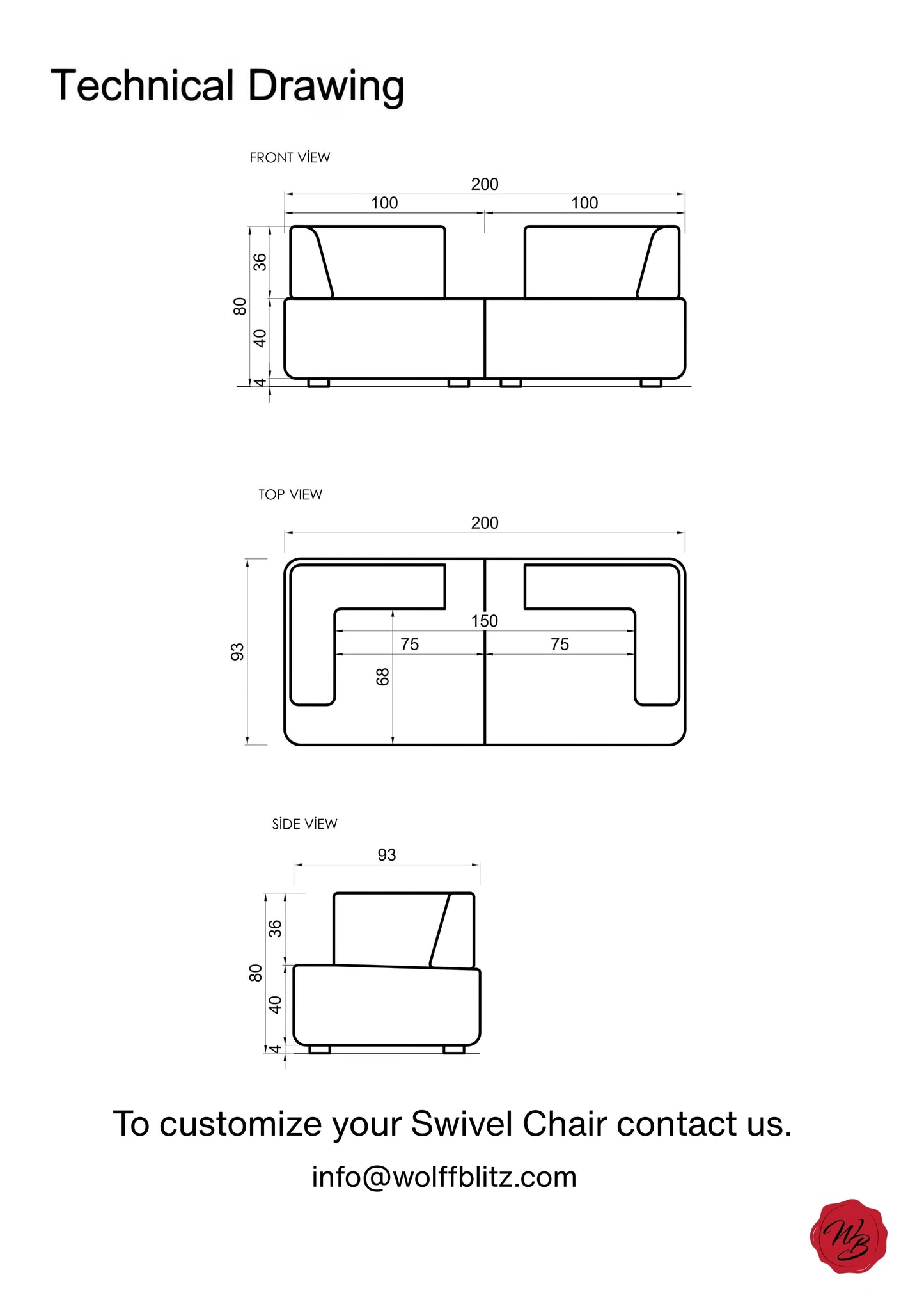 Modern Susan Ocean Blue Sofa