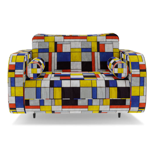 Piet Mondriaan love seat