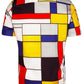 Piet Mondriaan Short Sleeve Men's Shirt