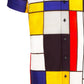 Piet Mondriaan Short Sleeve Men's Shirt