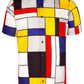 Piet Mondriaan Short Sleeve Men's Shirt