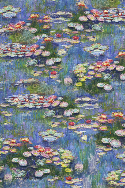 Monet Lilly Printed Fabric 3 Meters