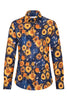 New Sunflower inspired Long Sleeve Shirt for Women