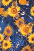 New Sunflower inspired Long Sleeve Men's Shirt