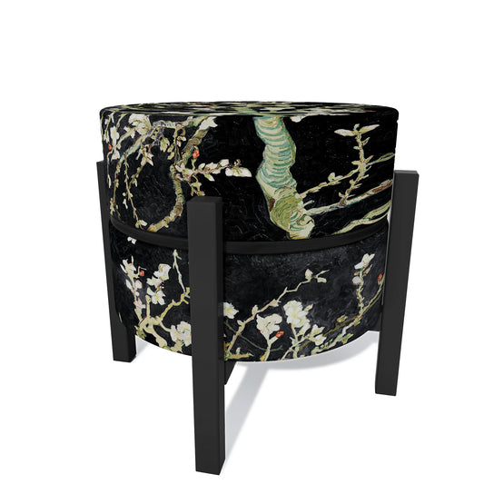 Gaudi-inspirierter Pouf-Tisch