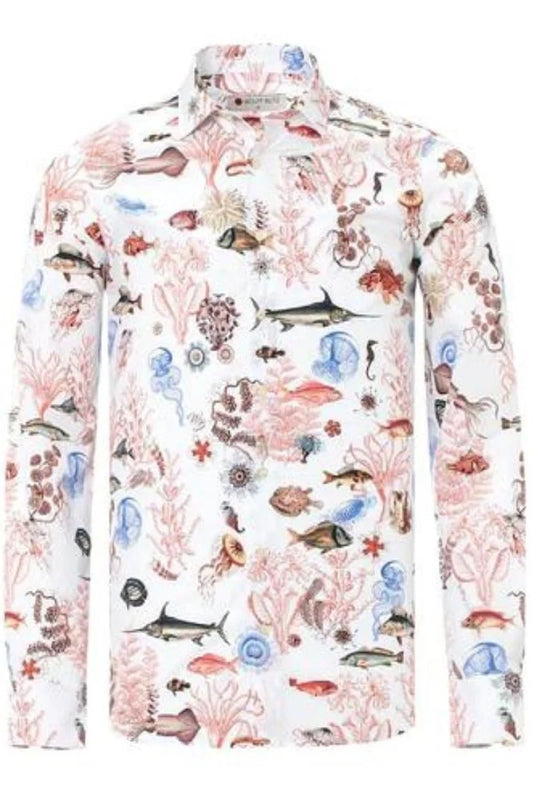 Oceanium Langarmhemd mit Print 