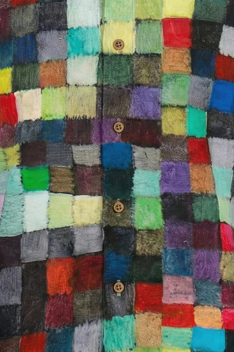 Paul Klee Wolff Blitz Lange Mouw Overhemd voor Mannen