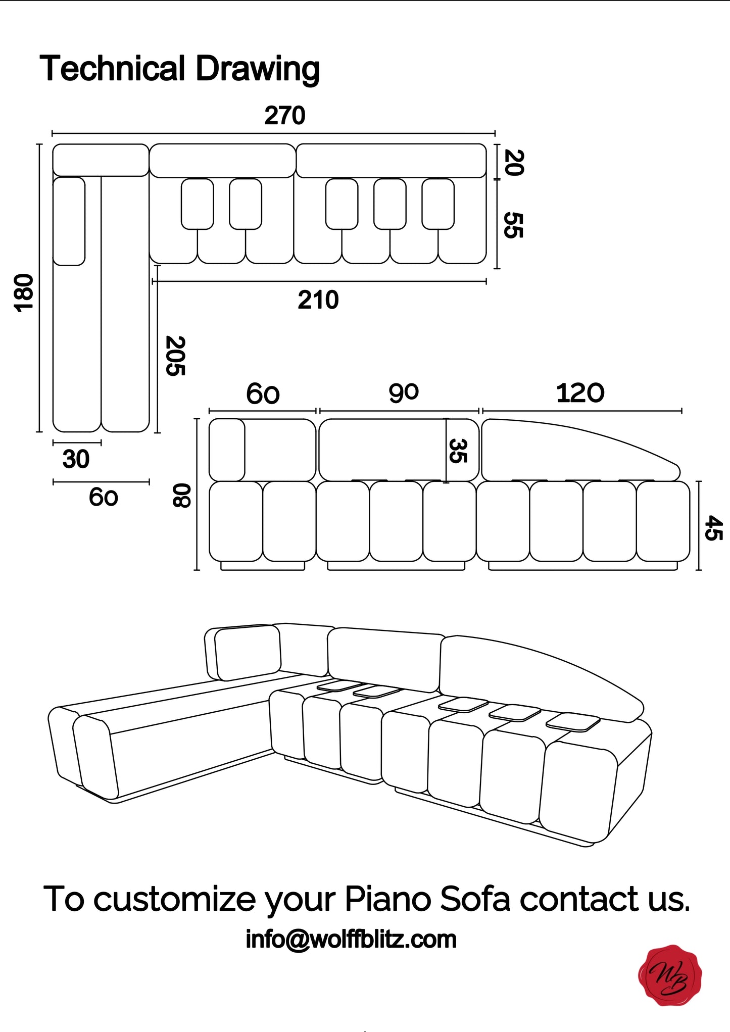 Piano Sofa