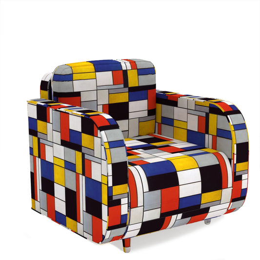Piet Mondriaan Curve Fauteuil