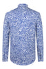 Blue Rhythms inspired Long Sleeve Men's Shirt