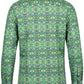 Proud Peacock Printed Long Sleeve Shirt for Men