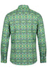 Proud Peacock Printed Long Sleeve Shirt for Men