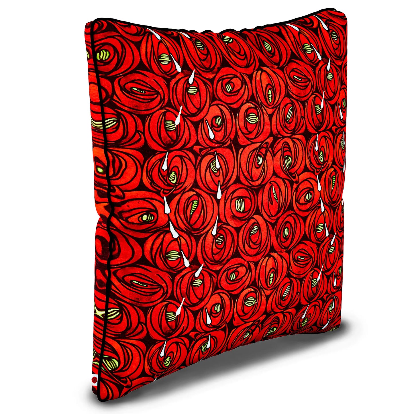 Kissen Rose und Tränen