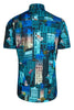 Rotterdam Jazz Festival Short Sleeve Print Shirt for Men